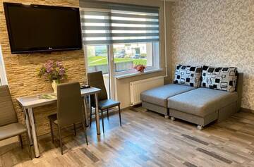 Фото номера Апартаменты с 1 спальней Апартаменты Crystal Apartment г. Гулбене 24